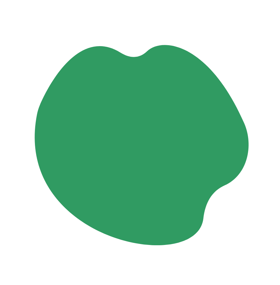 Just a decorative green blob!